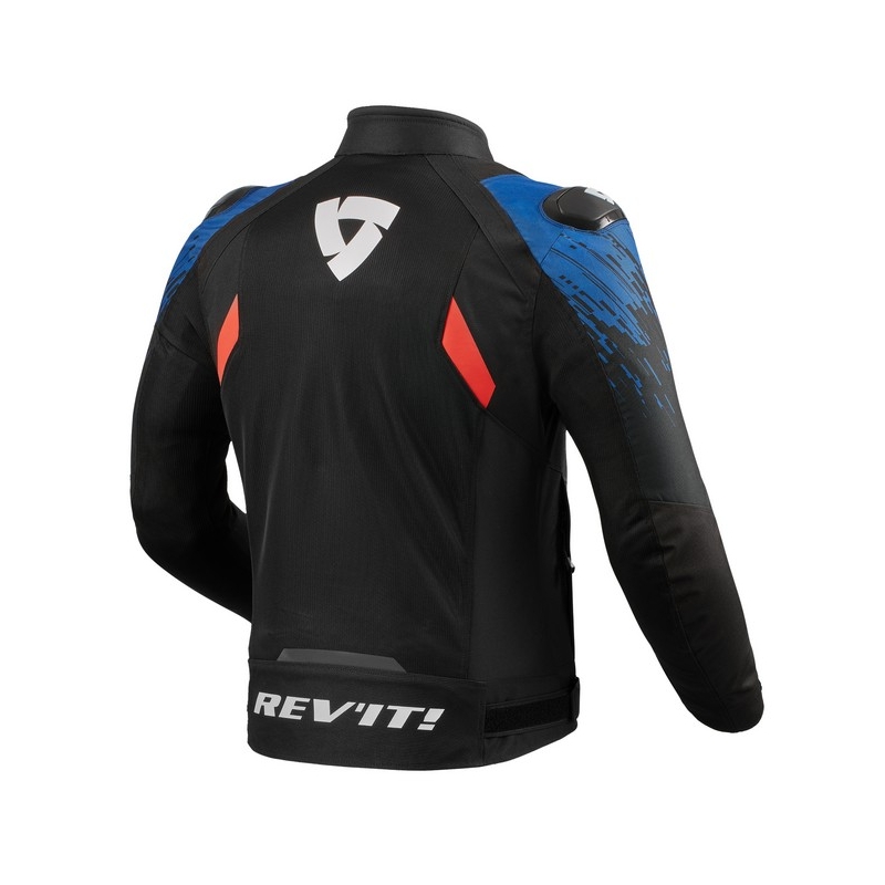 Revit Quantum 2 Air Black-Blue motoristična jakna razprodaja