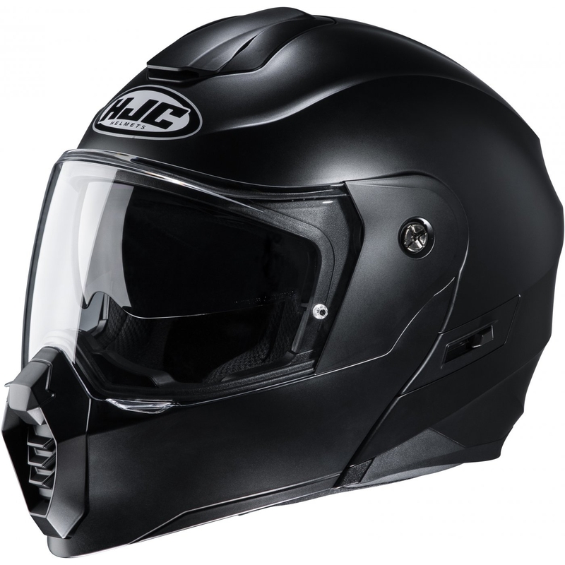 Motoristična čelada HJC C80 black mat flip-up razprodaja