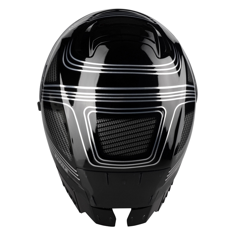 Lazer Rafale SR Darkside črno-siva integralna motoristična čelada