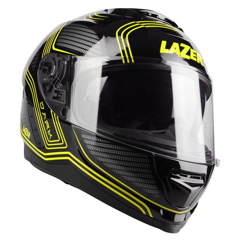Integralna motoristična čelada Lazer Rafale EVO Darkside black-grey-fluo yellow razprodaja
