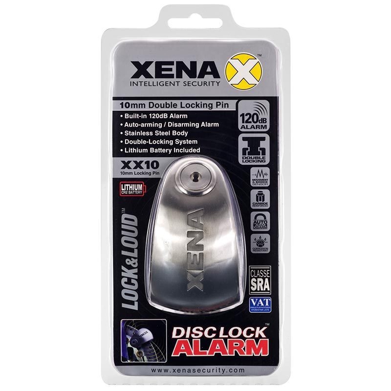 Ključavnica za disk zavore XENA XX10 srebrna
