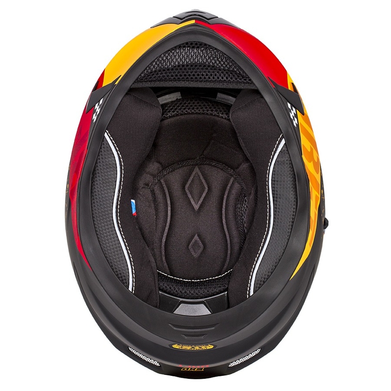 Integral motoristična čelada Cassida Integral 3.0 DRFT oranžna-fluo rdeča