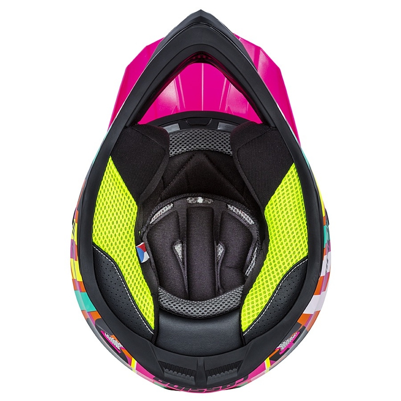 Otroška motokros čelada Cassida Cross Cup Sonic Junior multicolor