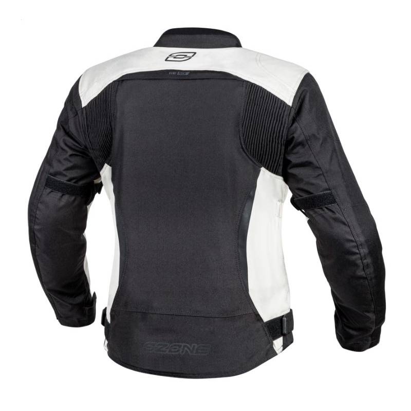 Ženska motoristična jakna Ozone Delta IV Black and Light Grey razprodaja