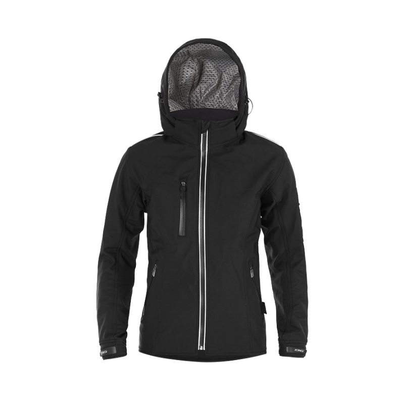 Ženska softshell jakna 4SQUARE Soft black - razprodaja