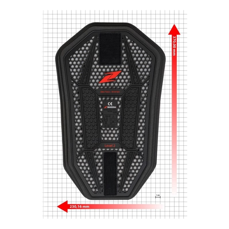 Univerzalna zaščita hrbta Zandona Esatech Insert 7201