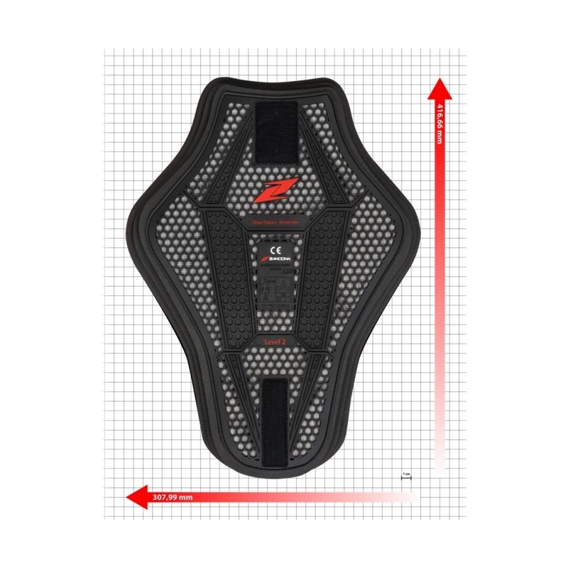 Univerzalna zaščita hrbta Zandona Esatech Insert 7204