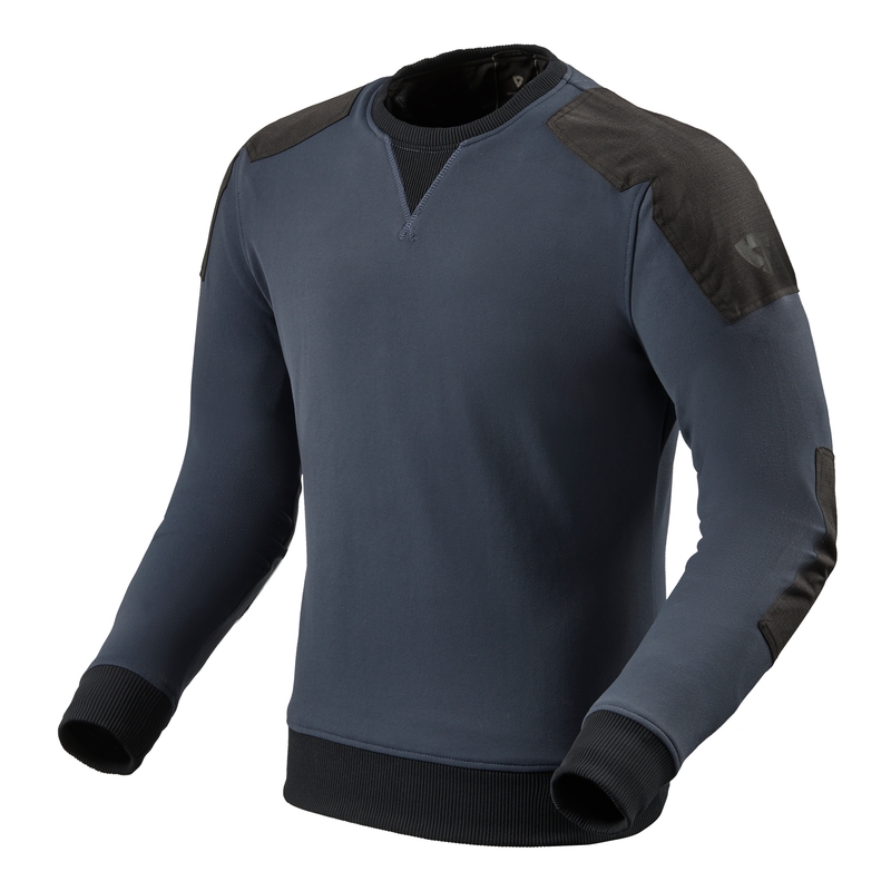 Revit Whitby modra motoristična majica s kapuco razprodaja