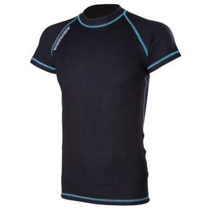 RSA Heat črno-modra termo majica s kratkimi rokavi