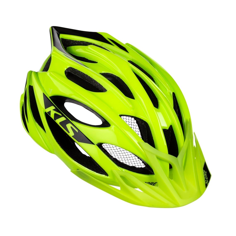 Kolesarska čelada KELLYS Score 019 black-fluo yellow razprodaja