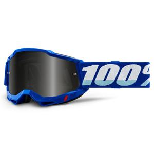 Motokros očala 100% ACCURI 2 blue (dimljena pleksi)