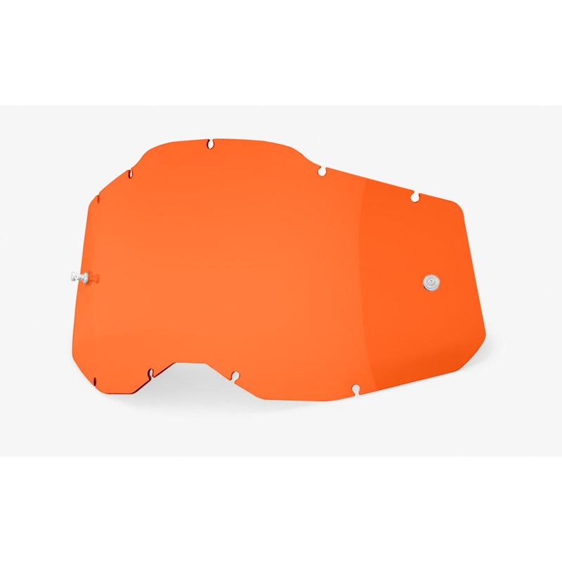Plexi 100% Racecraft 2/Accuri 2/Strata 2 oranžna (proti megli)