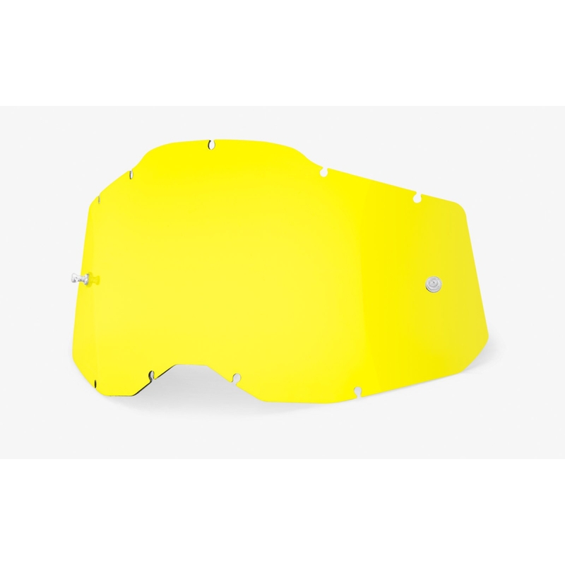 Plexi 100% Racecraft 2/Accuri 2/Strata 2 rumena (proti megli)