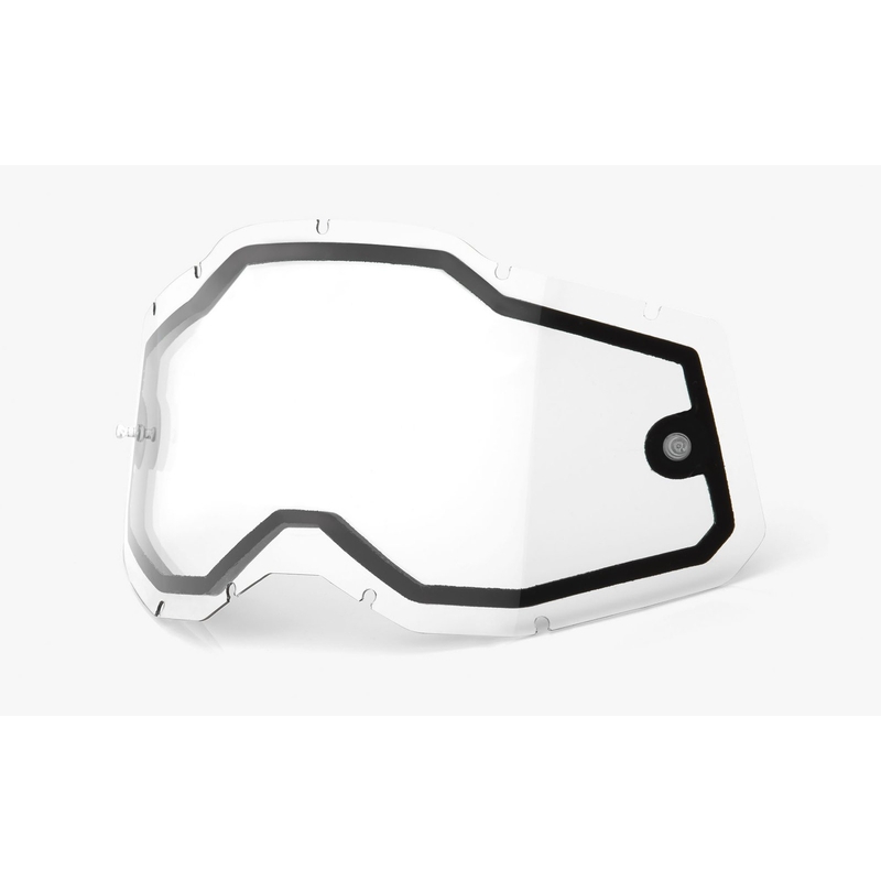 Plexi 100% Racecraft 2/Accuri 2/Strata 2 dvojno prozorno (proti megli)