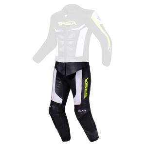 Moške hlače RSA Blade black-white-fluo yellow razprodaja