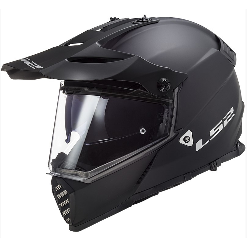 Enduro čelada LS2 MX436 Pioneer EVO črna mat - razred II
