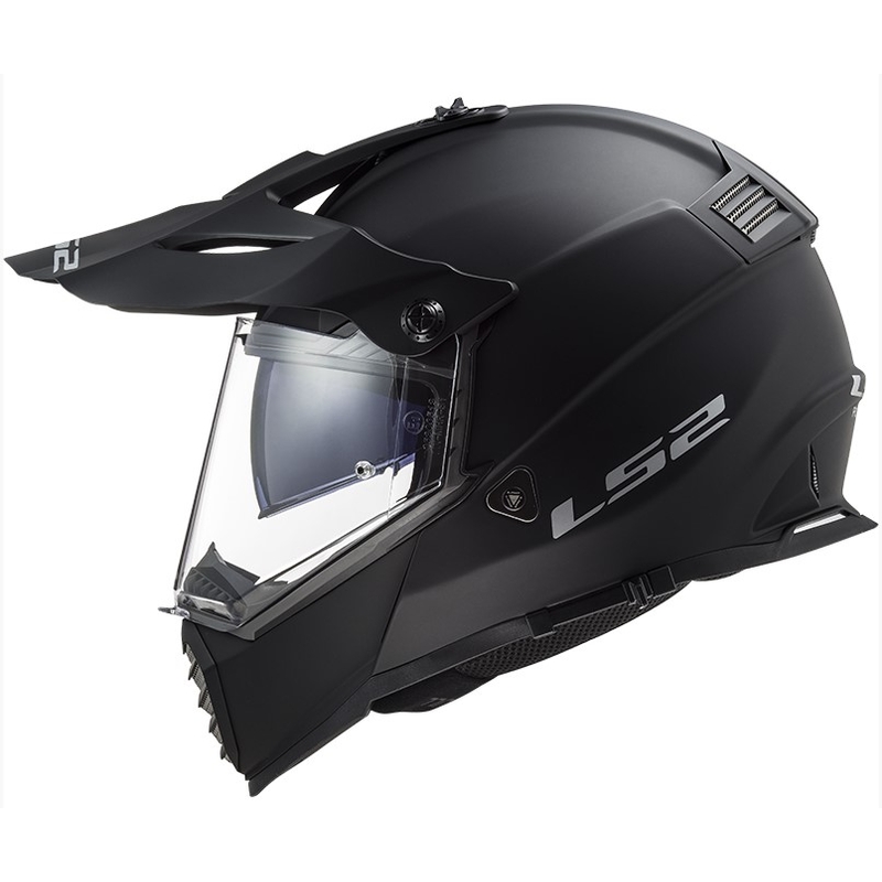 Enduro čelada LS2 MX436 Pioneer EVO črna mat - razred II