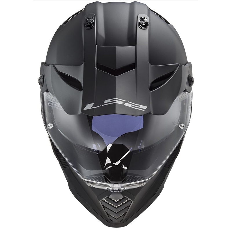 Enduro čelada LS2 MX436 Pioneer EVO črna mat - razred II