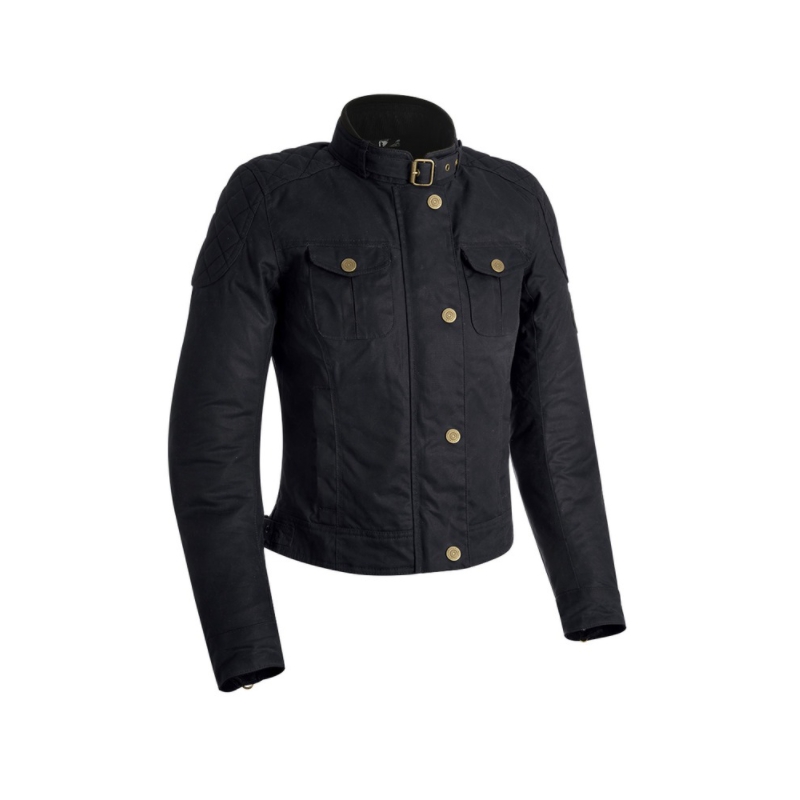 Ženska motoristična jakna Oxford Holwell Black razprodaja