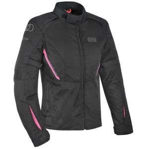Ženska motoristična jakna Oxford Iota 1.0 Air Black and Pink