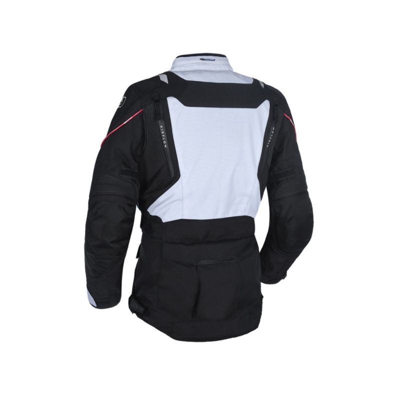 Ženska motoristična jakna Oxford Montreal 3.0 Black-Grey-Pink