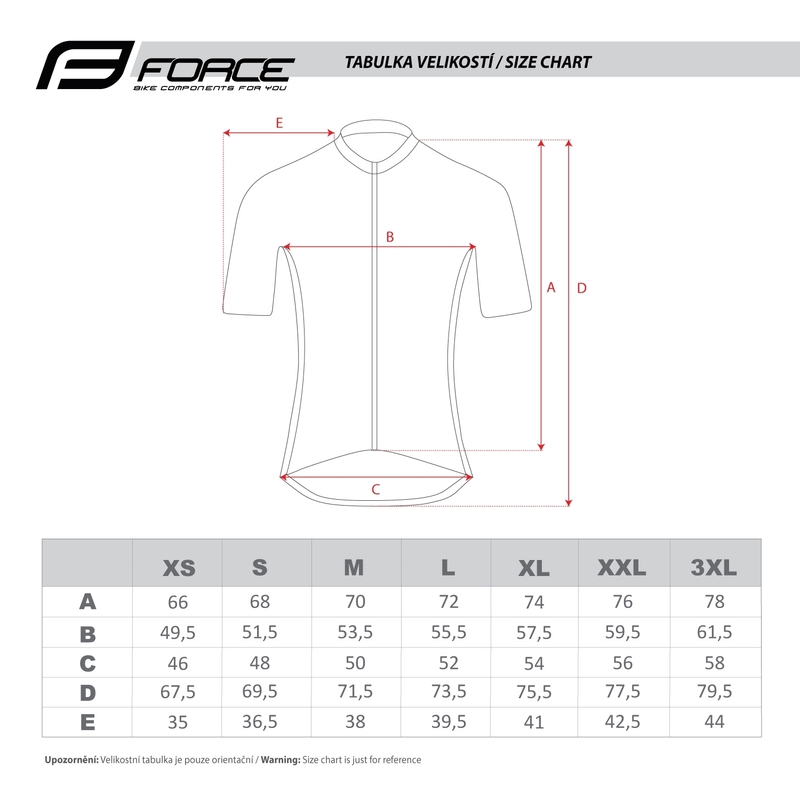 Dres FORCE MTB Core rdeče-črna razprodaja