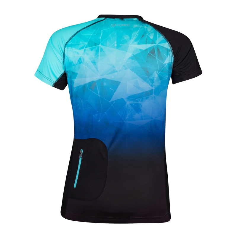 FORCE MTB Core turquoise-black dres za ženske razprodaja