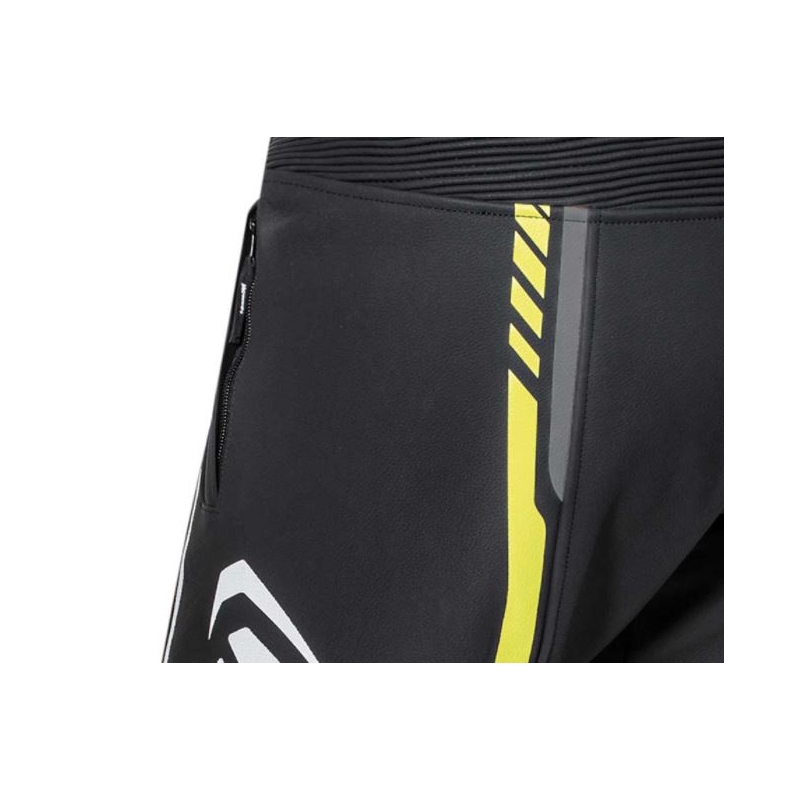 IXON Vortex 2 motoristične hlače črno-fluo rumene