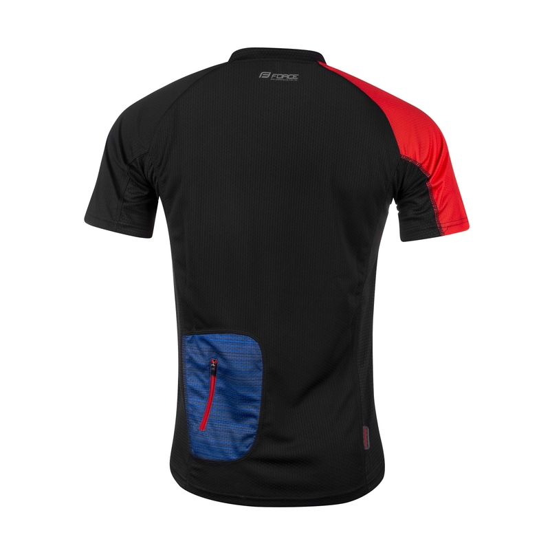 Dres FORCE MTB X5 modro-rdeč naprodaj razprodaja