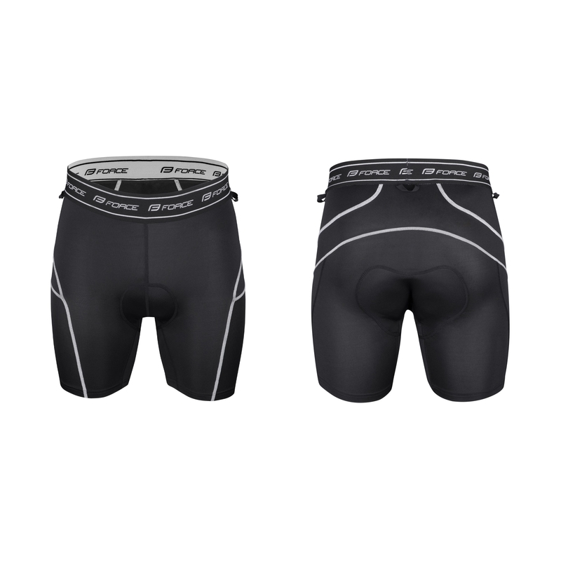 Kratke hlače FORCE MTB-11 black razprodaja