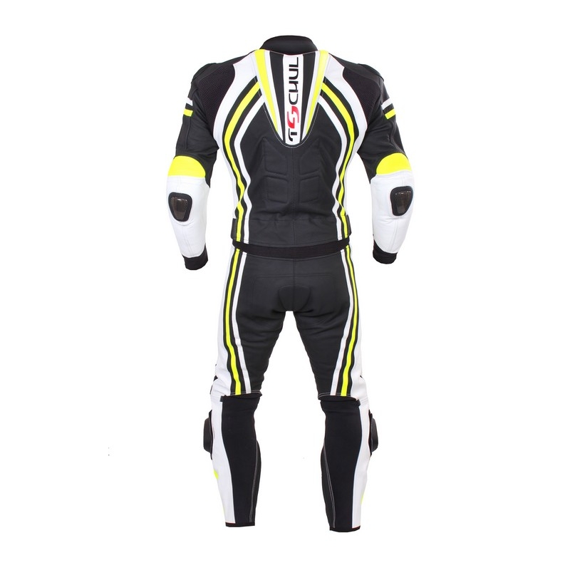 Moške hlače Tschul 555 black-white-fluo yellow - razprodaja