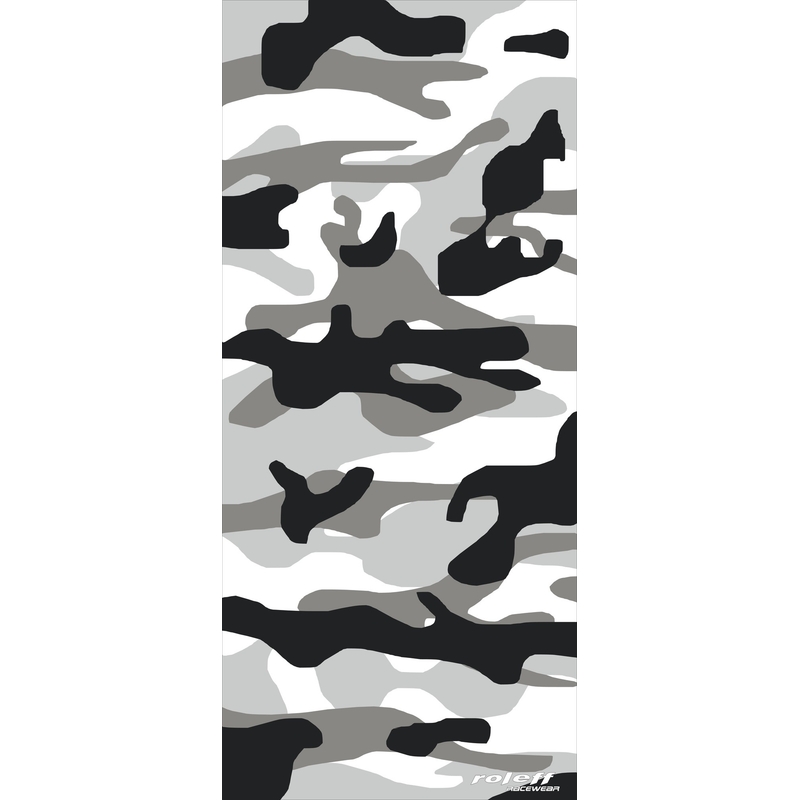 Rokavica za vrat Roleff Camo siva