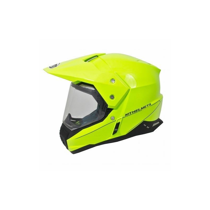 Enduro čelada MT Synchrony Duosport SV fluo rumena - razred II