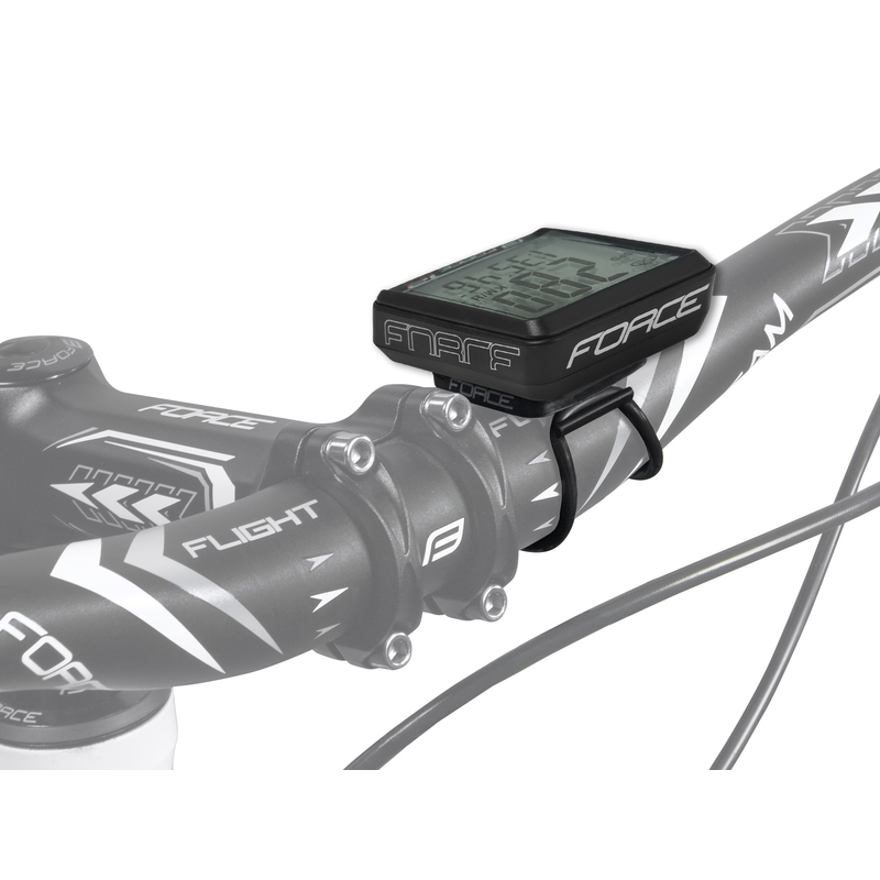 FORCE WLS 12 kolesarski računalnik črne barve razprodaja