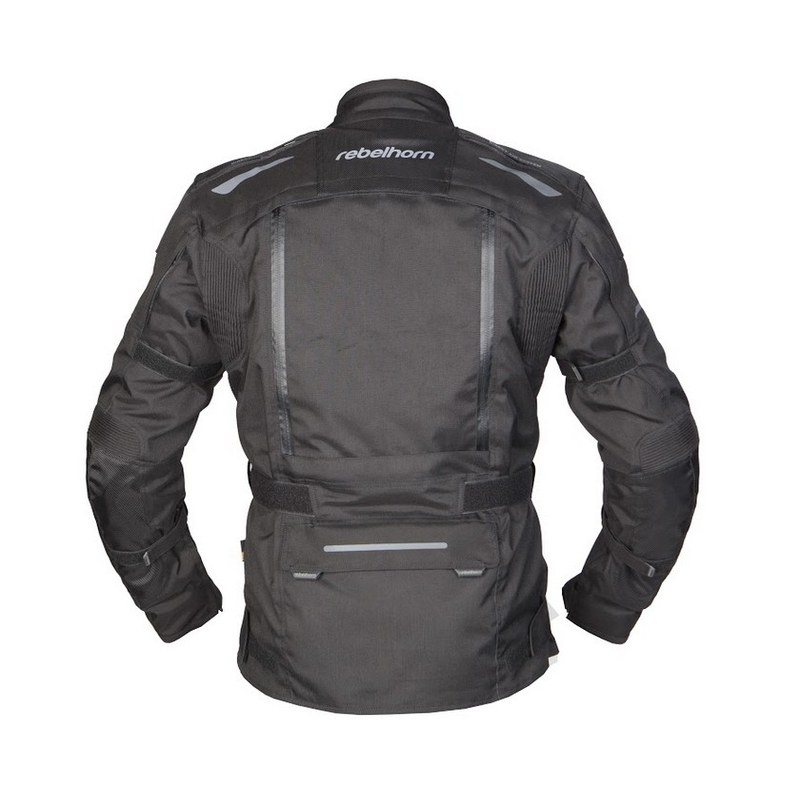 Rebelhorn Hardy Black Motorcycle Jacket razprodaja