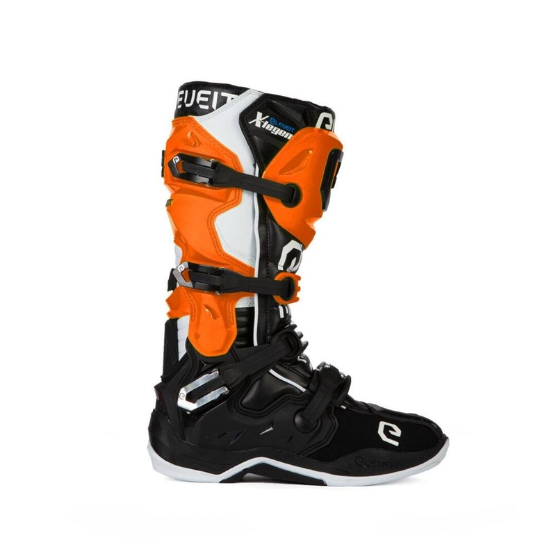 Eleveit X-Legend Black-Orange-White Motorcycle Boots razprodaja