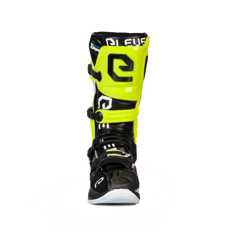 Eleveit X-Legend Black-Fluo Yellow-White Motorcycle Boots razprodaja