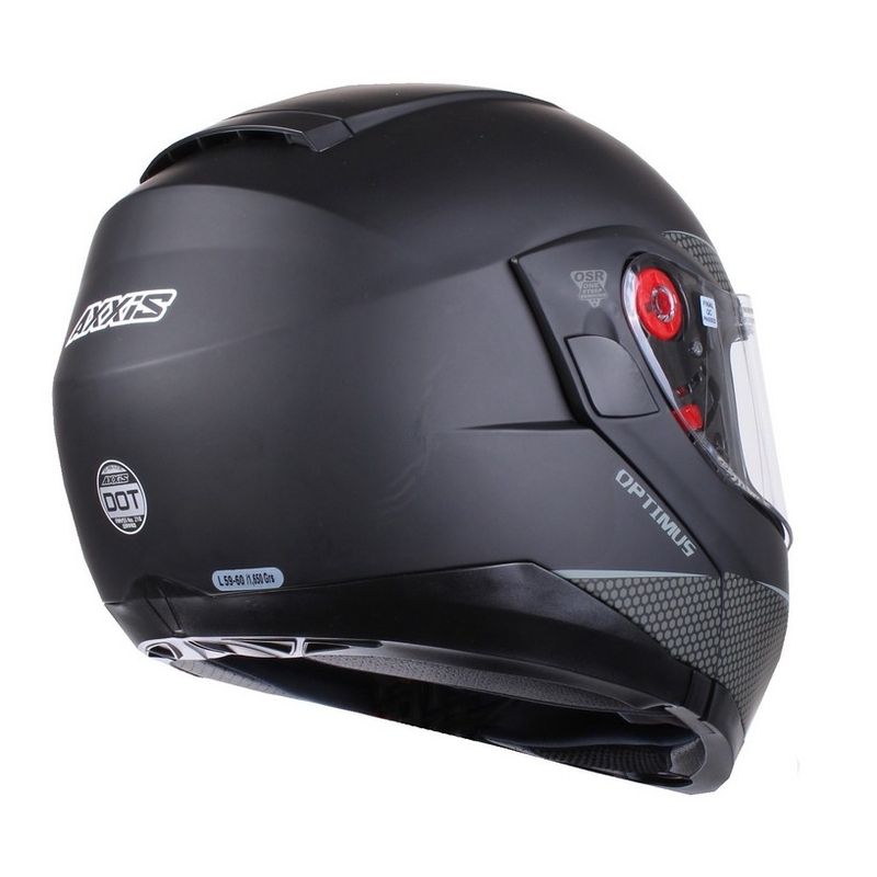 Axxis Optimus Black Matte Flip-up motoristična čelada razprodaja