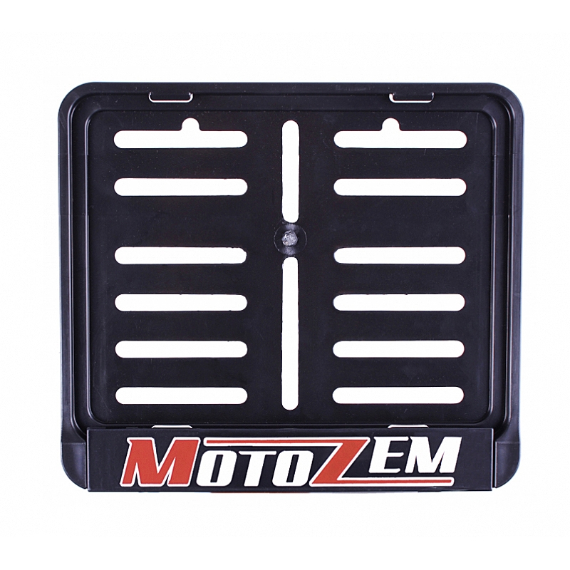 Podloga za registrsko tablico 3D MotoZem