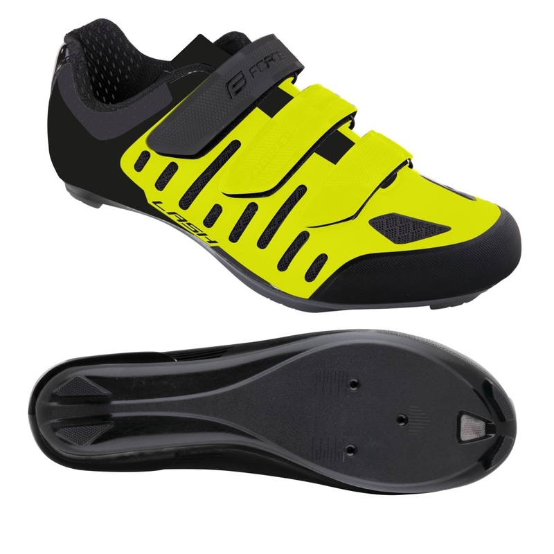 Tekalne blazine FORCE Road Lash fluo-black razprodaja