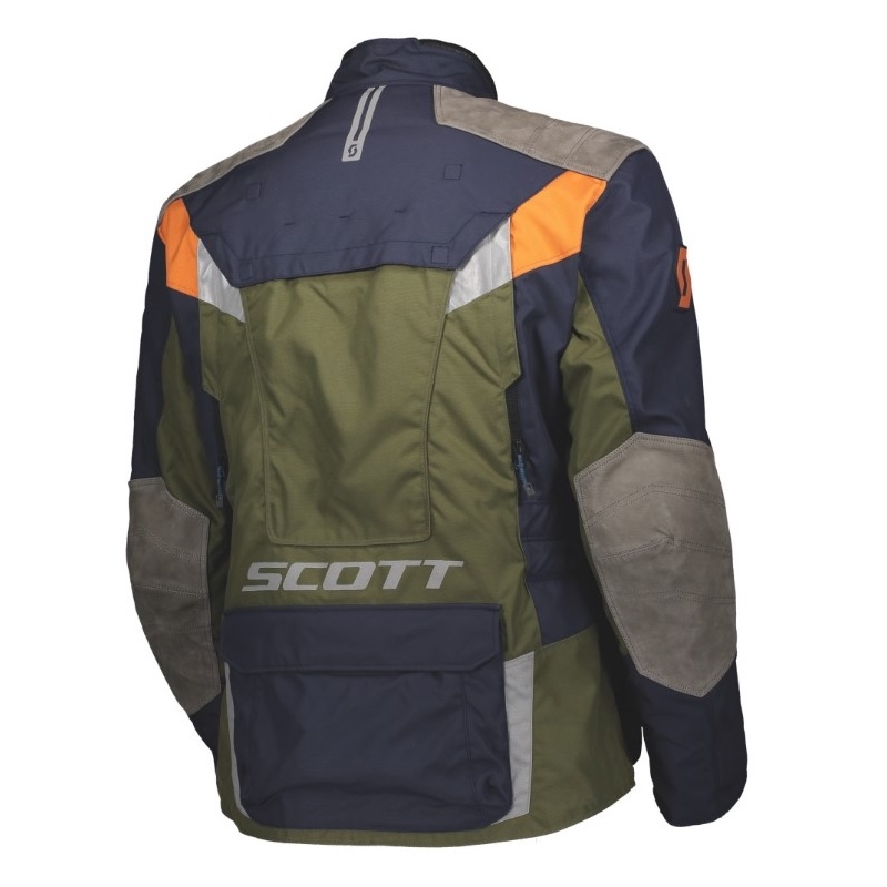Motoristična jakna SCOTT Dualraid Dryo blue-green razprodaja