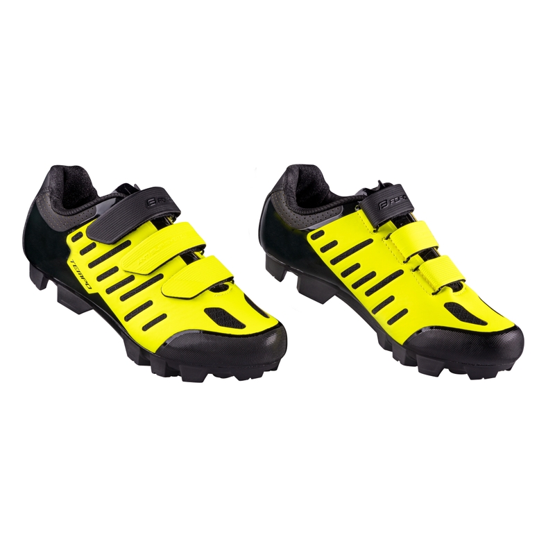 Tekalne blazine FORCE MTB TEMPO, fluo-black razprodaja