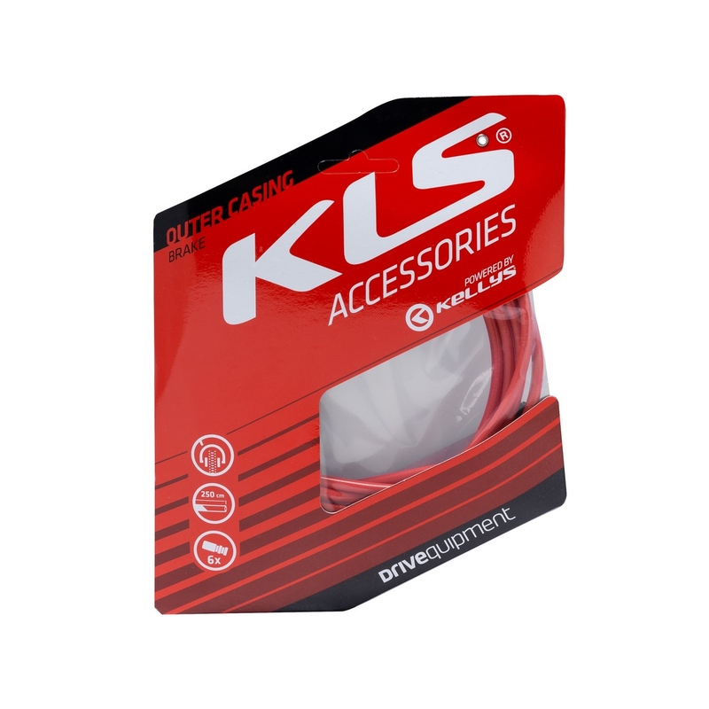 Bowdenova zavora KELLYS 250 cm rdeča razprodaja