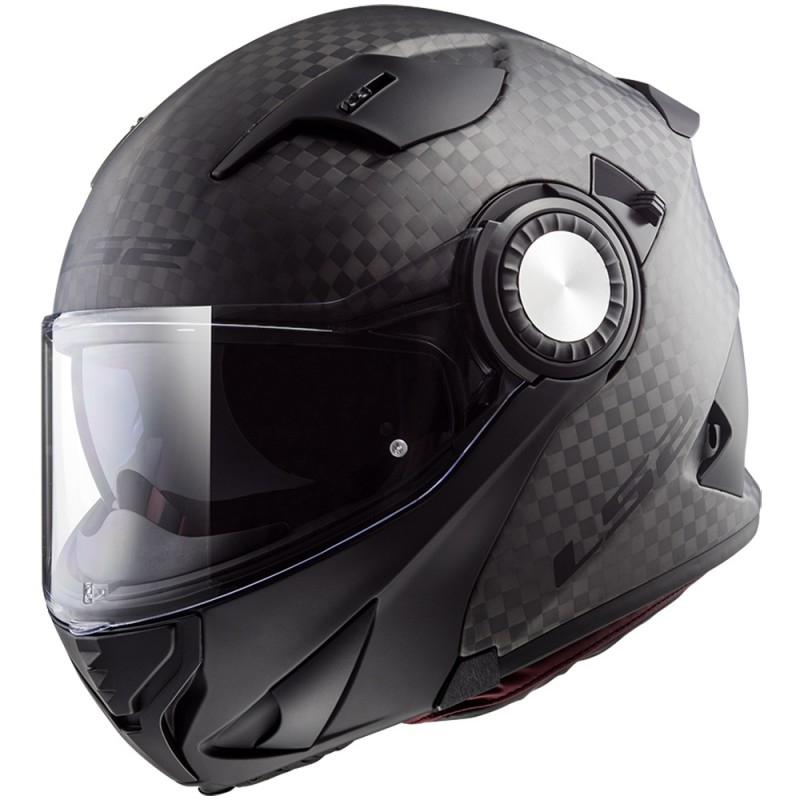 Čelada za motoriste LS2 FF313 Vortex Solid Carbon - razred II