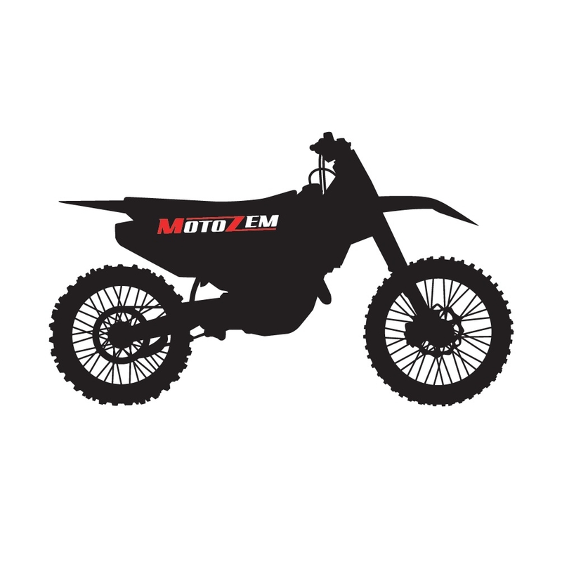 MotoZem Cross Bike nalepka