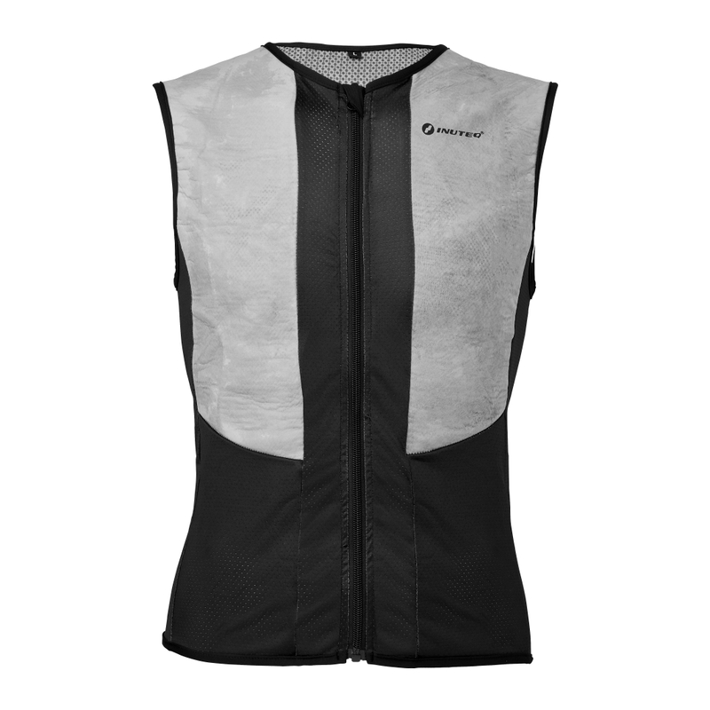 Inuteq Bodycool Xtreme Grey-Black Motorcycle Cooling Vest razprodaja
