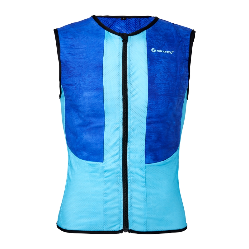 Inuteq Bodycool Xtreme Blue Motorcycle hladilni jopič