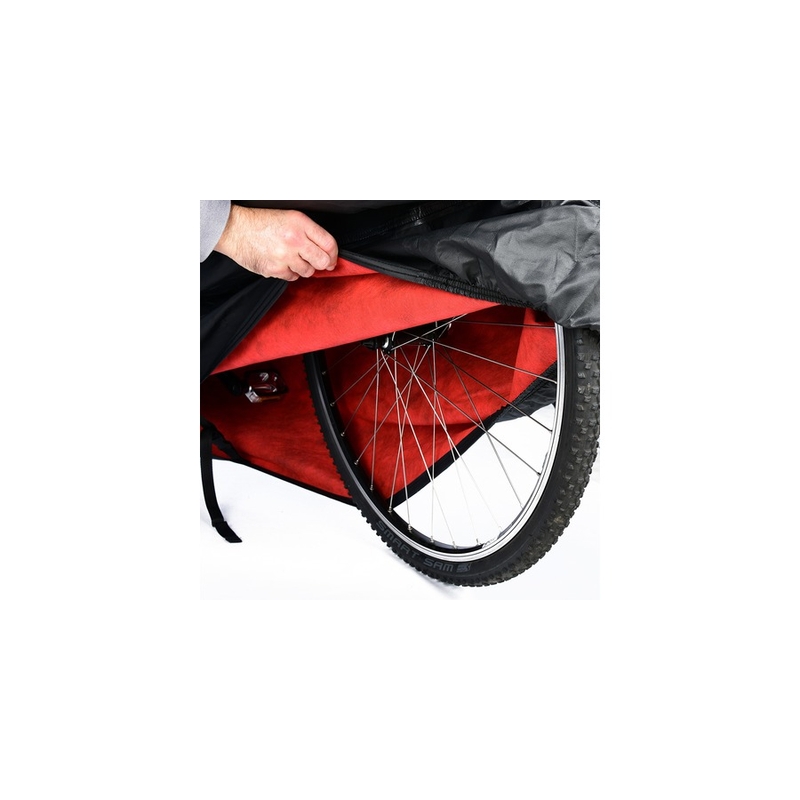 Kolesarska ponjava Oxford Stromex E-Bike črna razprodaja