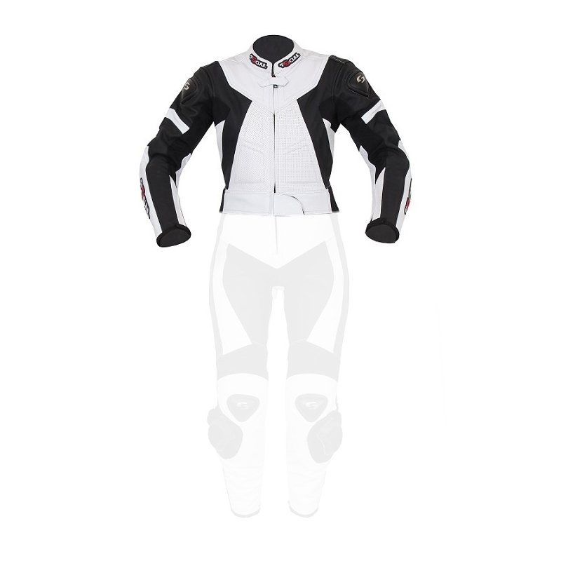 Ženska jakna Tschul 736 white/black razprodaja