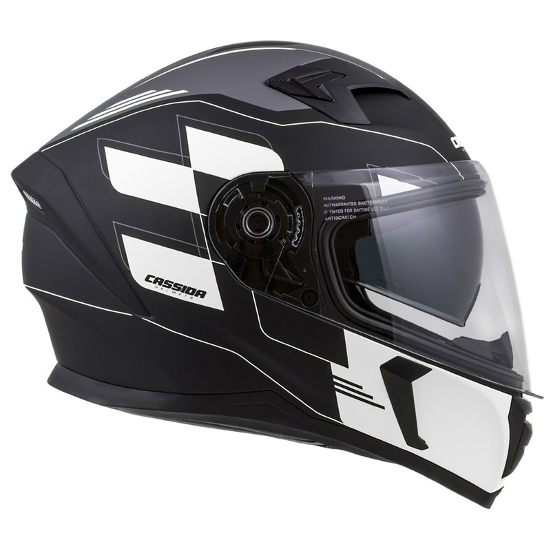 Integralna čelada Cassida Integral 3.0 RoxoR black-white-grey - II. kakovost